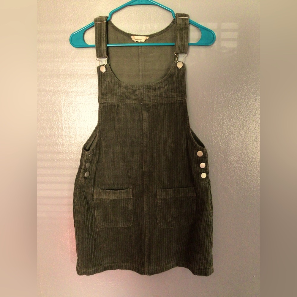 courdoroy jumper dress